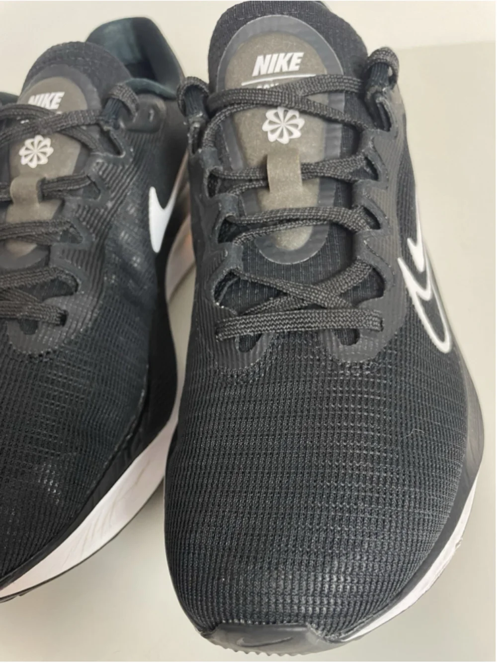 Nike Trainers Womens Size 9 ZoomX Fly 5 Black White Road Running Gym Shoes